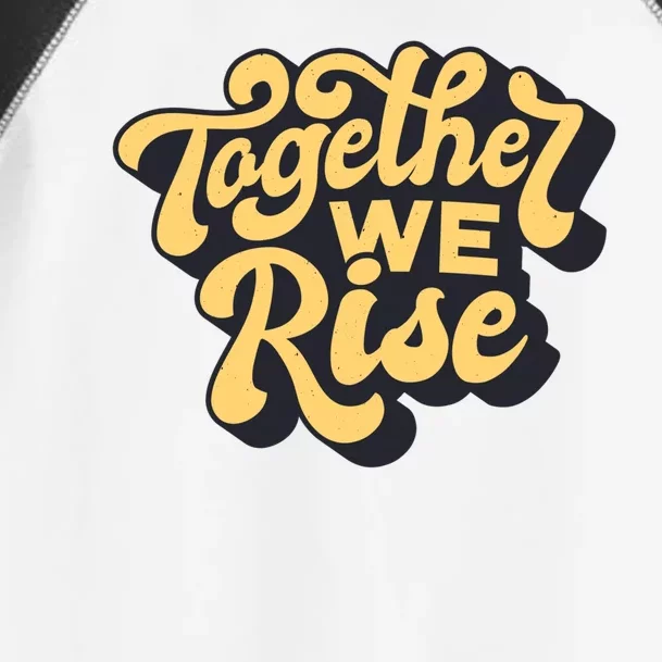 Together We Rise Retro Toddler Fine Jersey T-Shirt