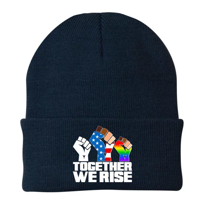 Together We Rise Unity Knit Cap Winter Beanie