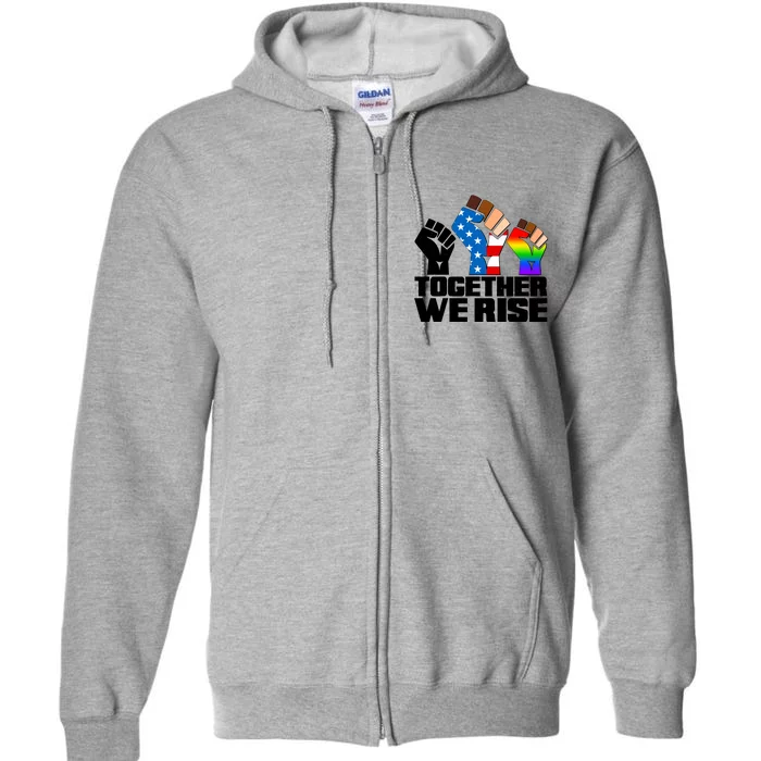 Together We Rise Unity Full Zip Hoodie