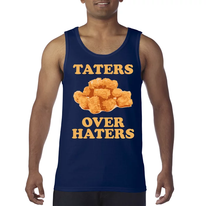 Taters Over Haters Funny Food Tank Top