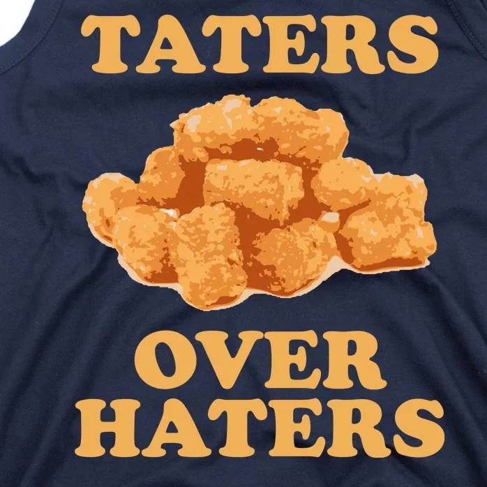 Taters Over Haters Funny Food Tank Top