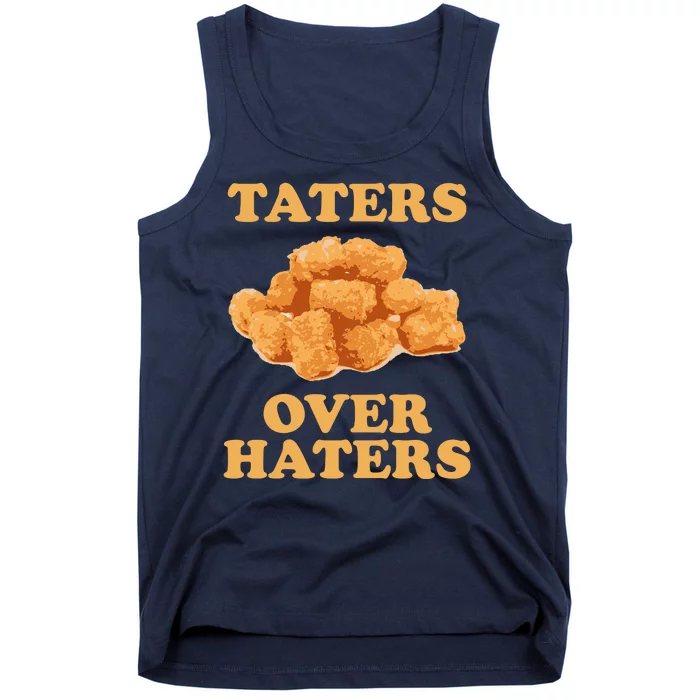 Taters Over Haters Funny Food Tank Top