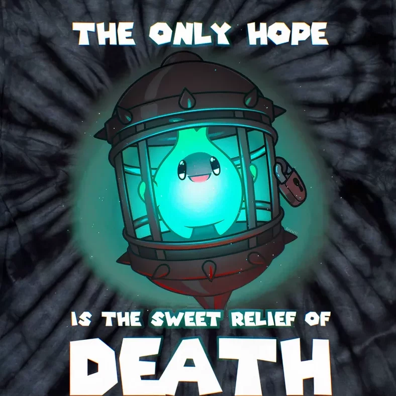 The Only Hope Is The Sweet Relief Of Death Luma Star Tie-Dye T-Shirt