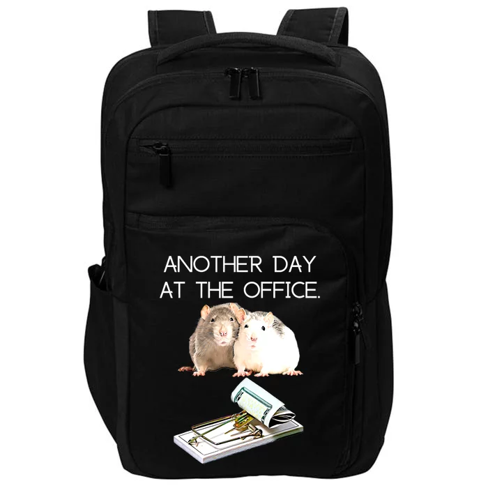 Trap Office Humor Rat Money Employee Race Manager Funny Work Impact Tech Backpack