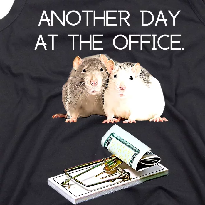 Trap Office Humor Rat Money Employee Race Manager Funny Work Tank Top