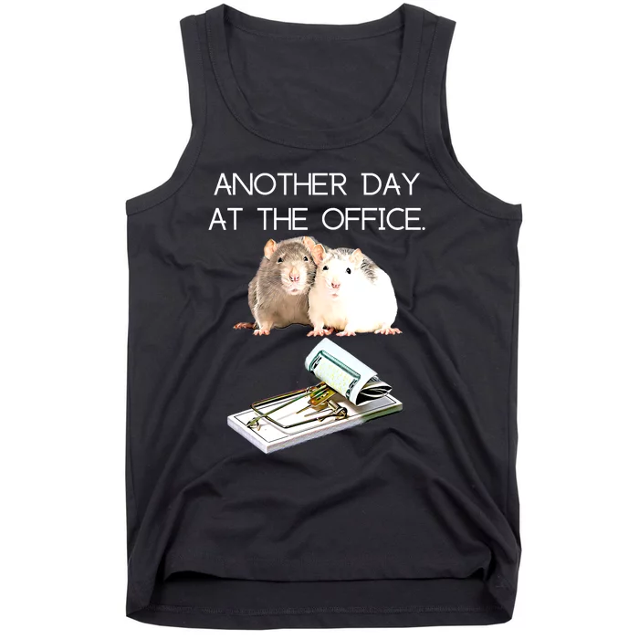 Trap Office Humor Rat Money Employee Race Manager Funny Work Tank Top