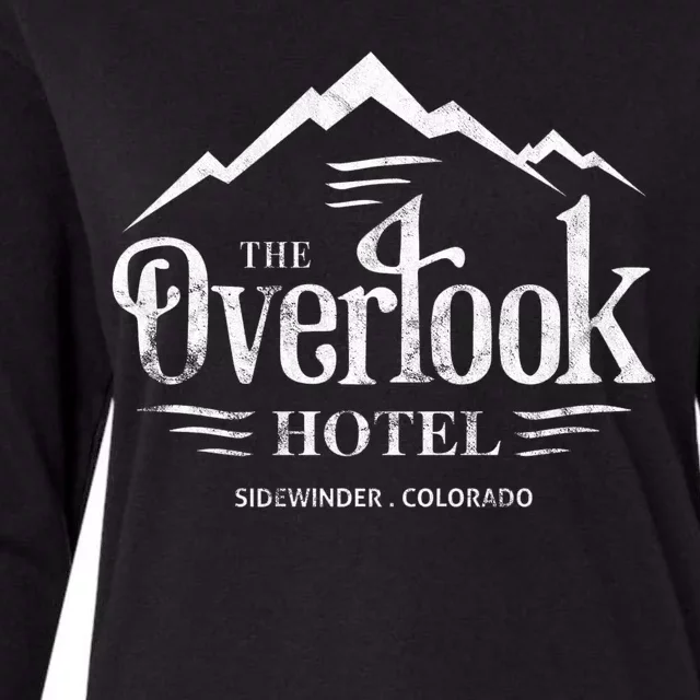 The Overlook Hotel Sidewinder Colorado Womens Cotton Relaxed Long Sleeve T-Shirt