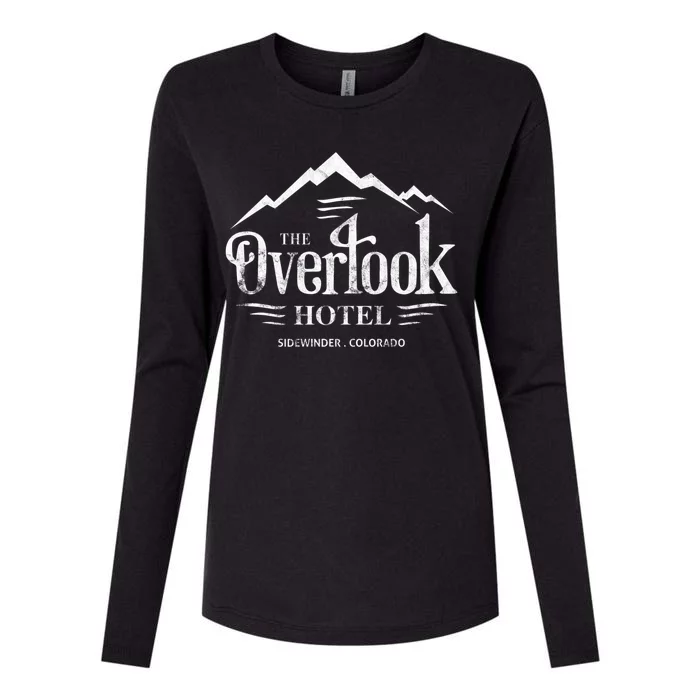 The Overlook Hotel Sidewinder Colorado Womens Cotton Relaxed Long Sleeve T-Shirt