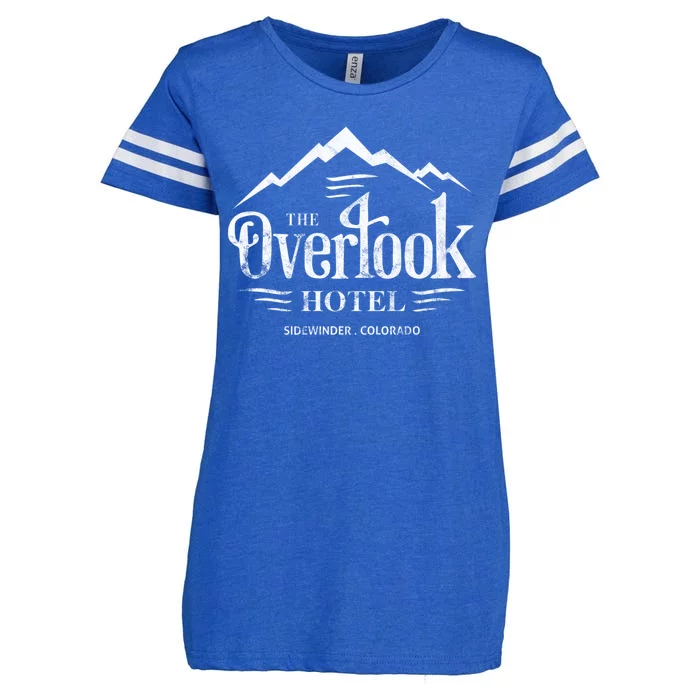 The Overlook Hotel Sidewinder Colorado Enza Ladies Jersey Football T-Shirt