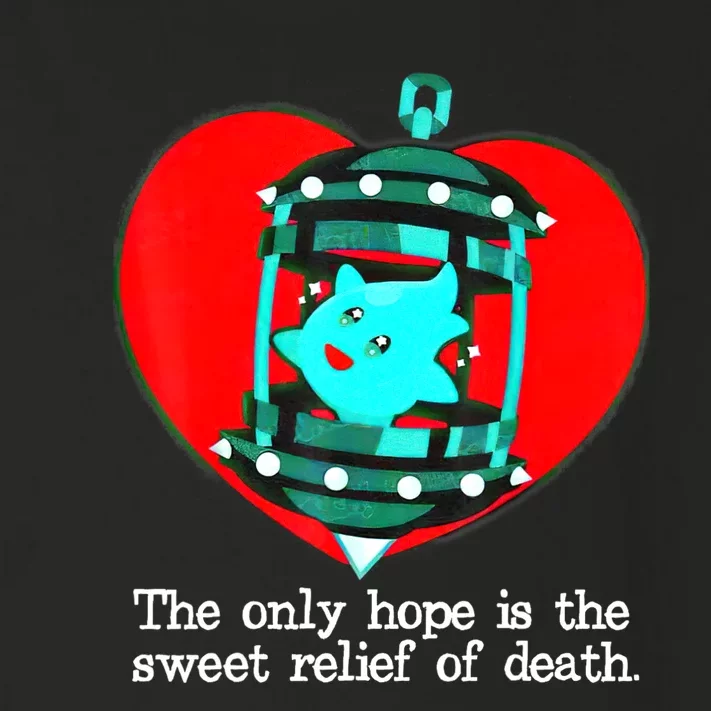 The Only Hope Is The Sweet Relief Of Death Toddler Long Sleeve Shirt