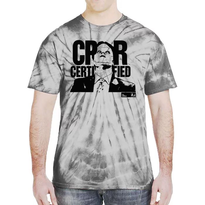 The Office Halloween Cpr Certified Tie-Dye T-Shirt