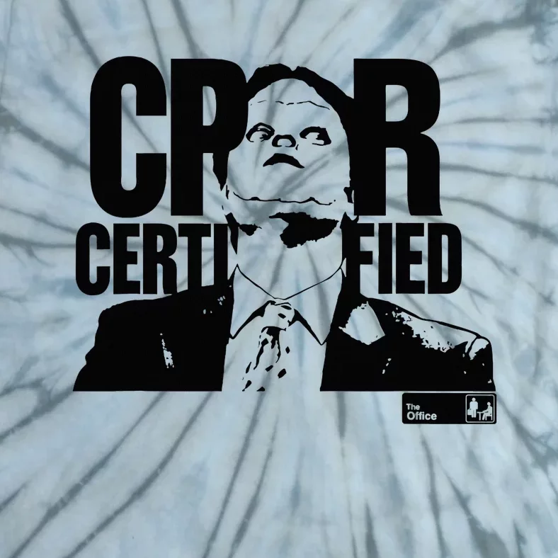 The Office Halloween Cpr Certified Tie-Dye T-Shirt