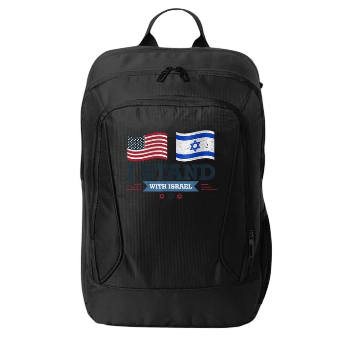 The Original I Stand With Israel, Israel USA Shirt 2 City Backpack