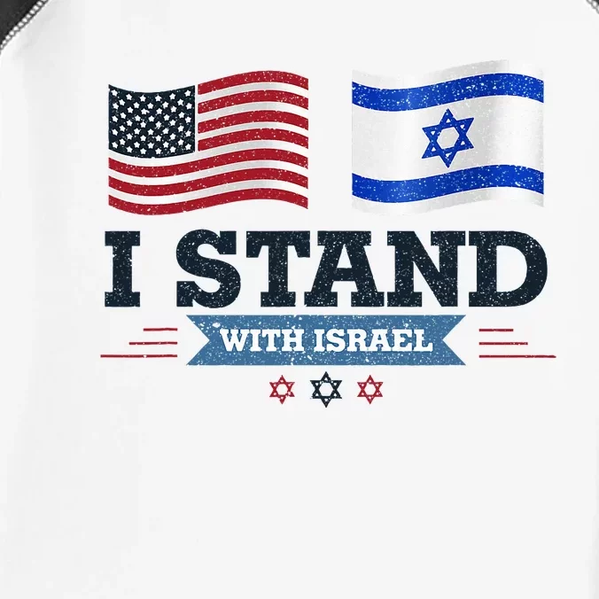 The Original I Stand With Israel Israel Usa Infant Baby Jersey Bodysuit