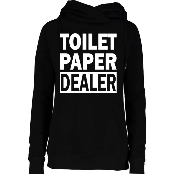 Toilet Paper Dealer Womens Funnel Neck Pullover Hood