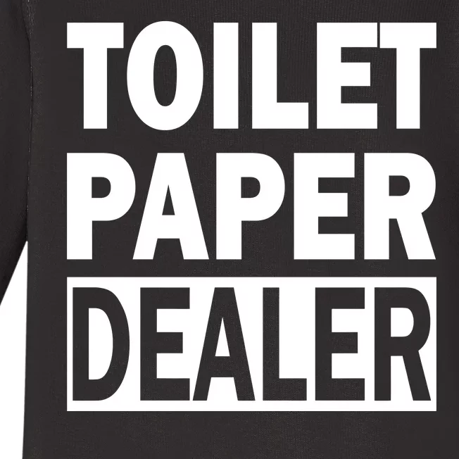 Toilet Paper Dealer Baby Long Sleeve Bodysuit