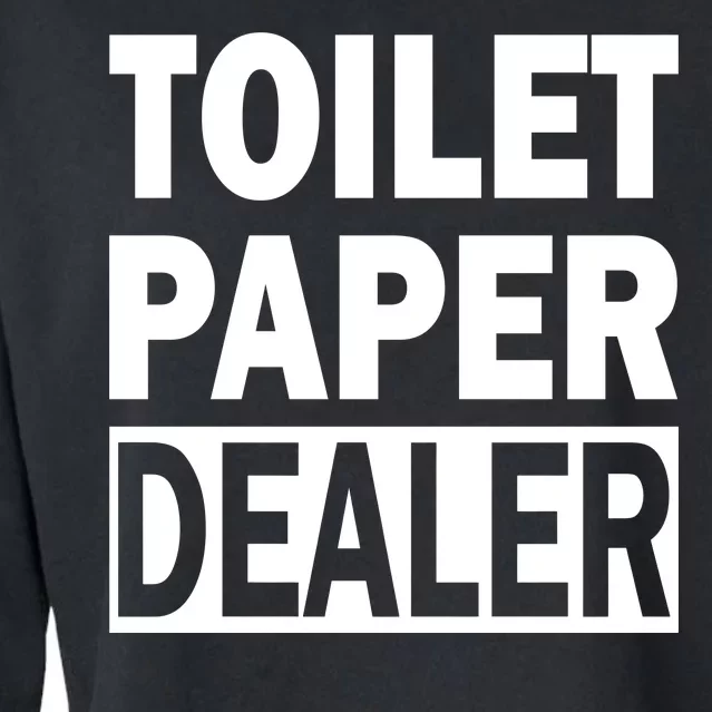 Toilet Paper Dealer Cropped Pullover Crew