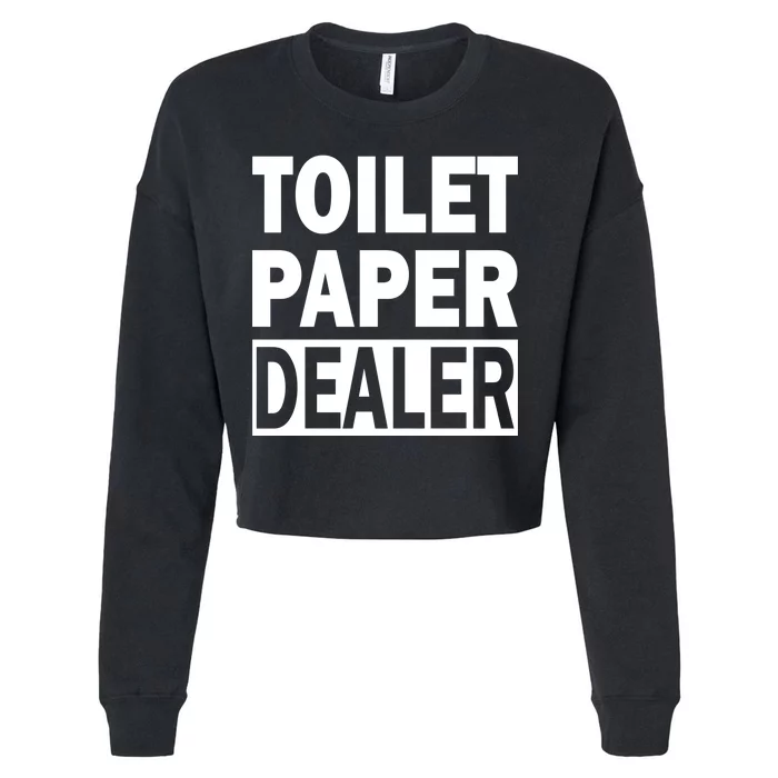 Toilet Paper Dealer Cropped Pullover Crew