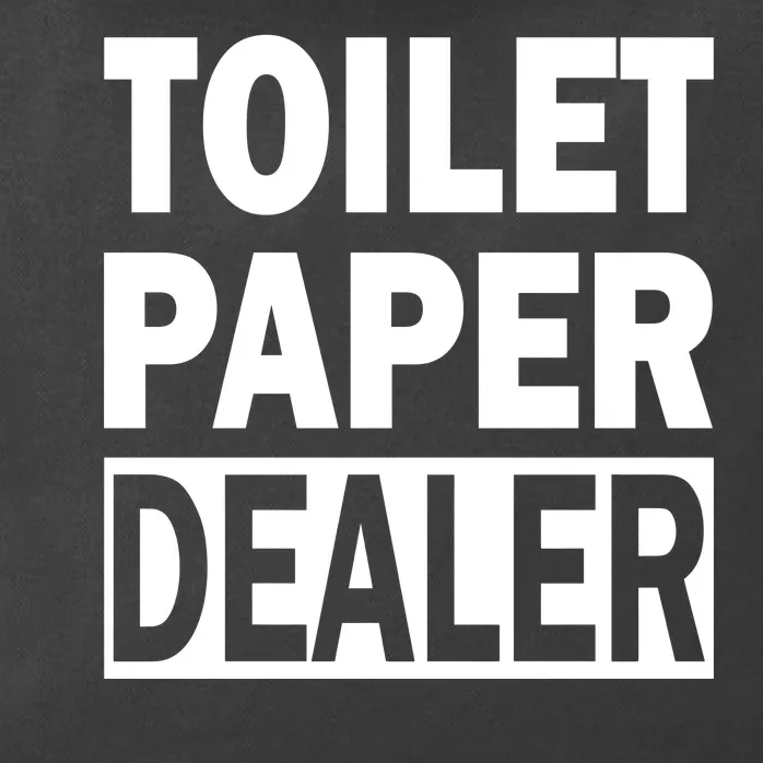 Toilet Paper Dealer Zip Tote Bag