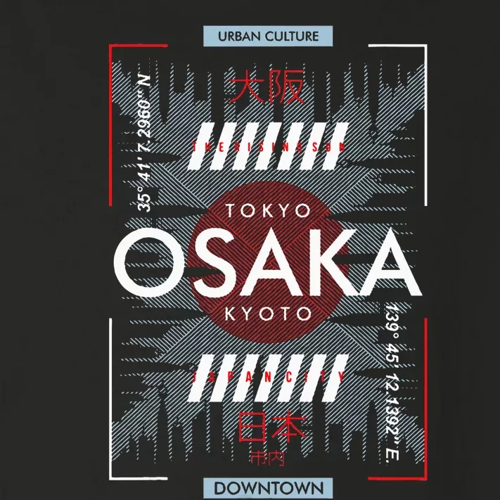 Tokyo Osaka Kyoto Toddler Long Sleeve Shirt