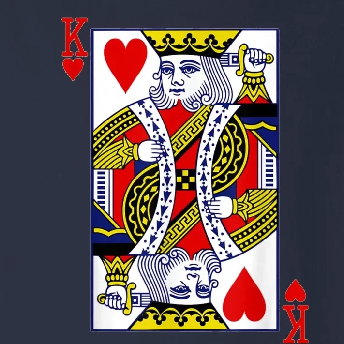 The Original King Of Hearts Toddler Long Sleeve Shirt