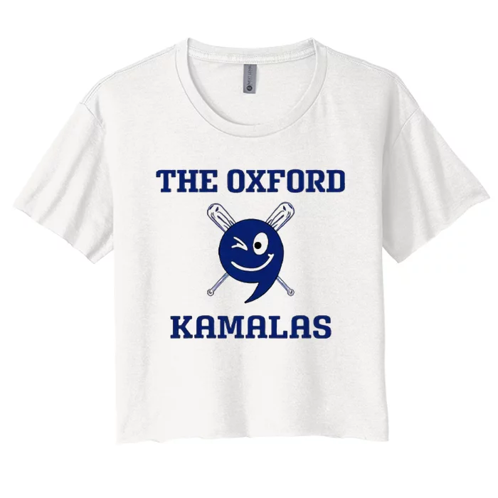 The Oxford Kamalas Women's Crop Top Tee