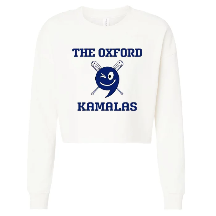 The Oxford Kamalas Cropped Pullover Crew