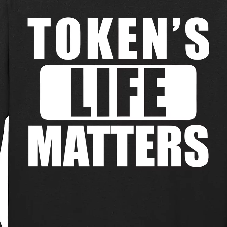 Token's Life Matters Cartman Funny TV Cartoon Tall Long Sleeve T-Shirt