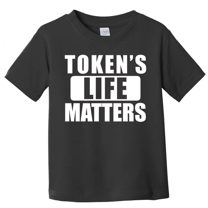 Token's Life Matters Cartman Funny TV Cartoon Toddler T-Shirt