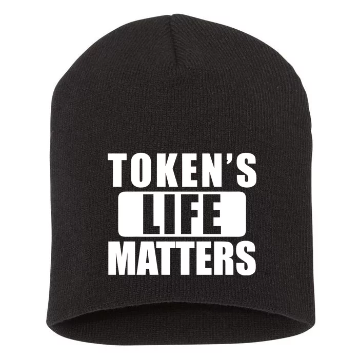 Token's Life Matters Cartman Funny TV Cartoon Short Acrylic Beanie