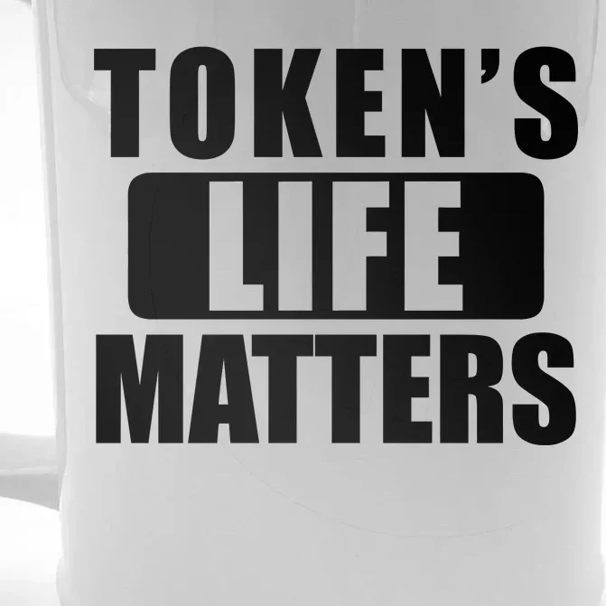 Token's Life Matters Cartman Funny TV Cartoon Front & Back Beer Stein