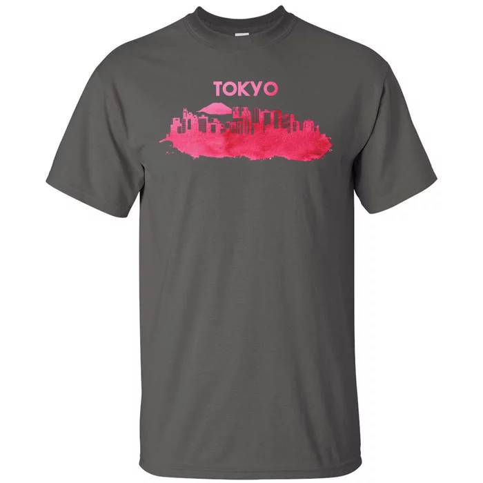 Tokyo City Skyline Tall T-Shirt