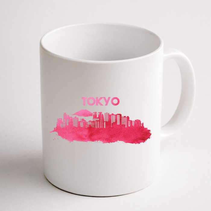 Tokyo City Skyline Front & Back Coffee Mug