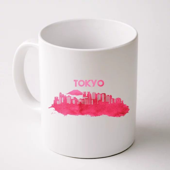 Tokyo City Skyline Front & Back Coffee Mug