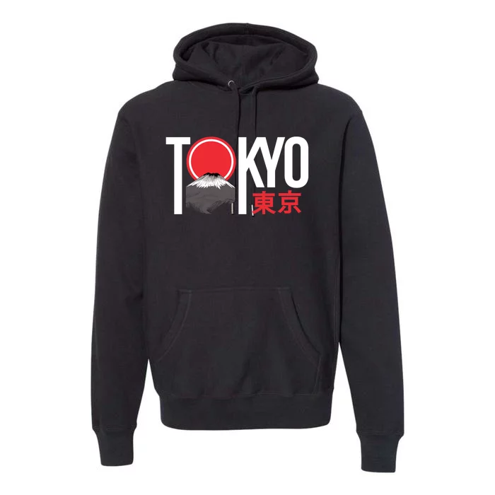 Tokyo Japan Premium Hoodie