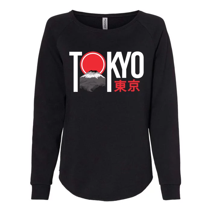 Tokyo Japan Womens California Wash Sweatshirt