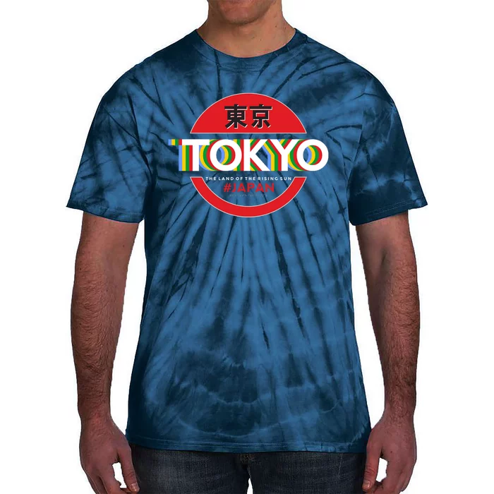 Tokyo Japan Land of the Rising Sun Tie-Dye T-Shirt