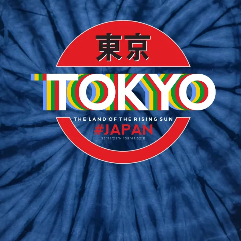 Tokyo Japan Land of the Rising Sun Tie-Dye T-Shirt