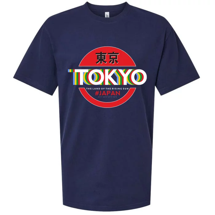 Tokyo Japan Land of the Rising Sun Sueded Cloud Jersey T-Shirt