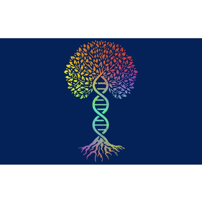 Tree Of Life DNA Science Genetics Earth Day Genealogy Bumper Sticker