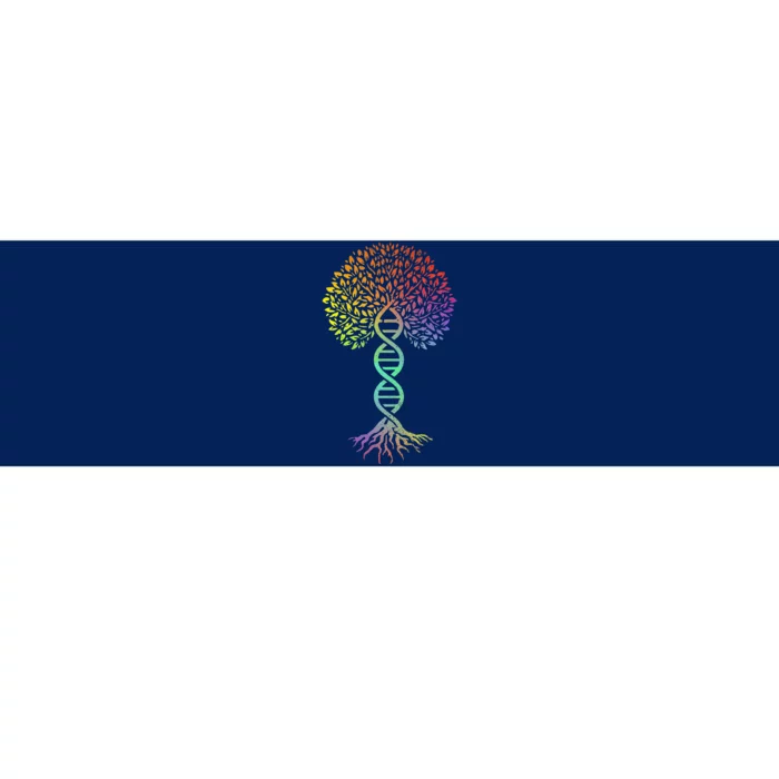 Tree Of Life DNA Science Genetics Earth Day Genealogy Bumper Sticker