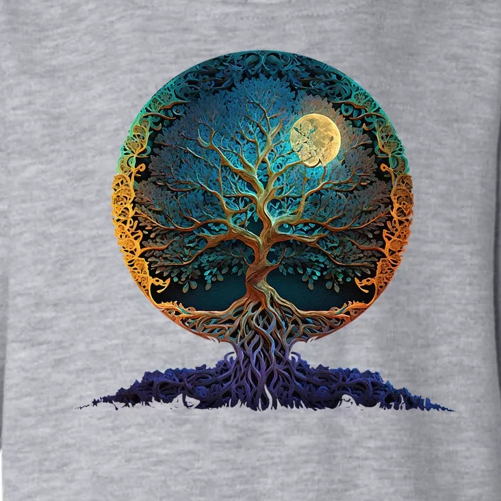 Tree Of Life Yoga Zen Namaste Meditation Toddler Hoodie