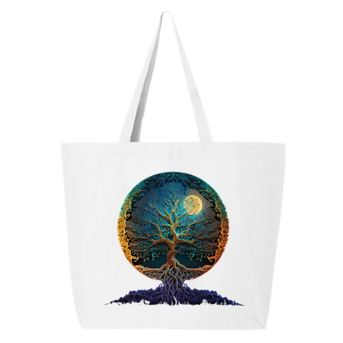 Tree Of Life Yoga Zen Namaste Meditation 25L Jumbo Tote