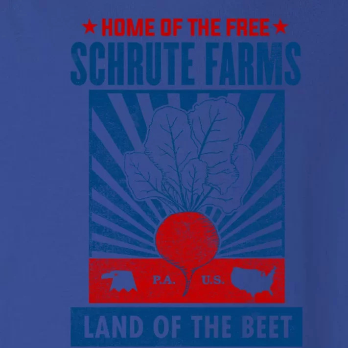 The Office Land Of The Free Home Of The Beet Gift Toddler Long Sleeve Shirt