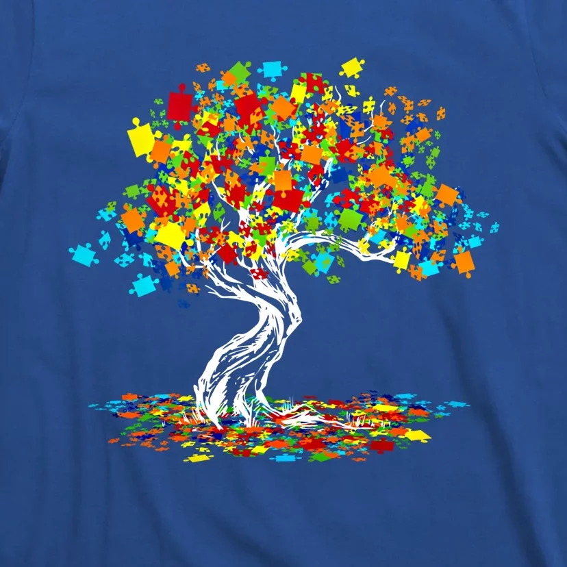 Tree Of Life Autism Awareness Month Funny Asd Supporter Cute Gift T-Shirt