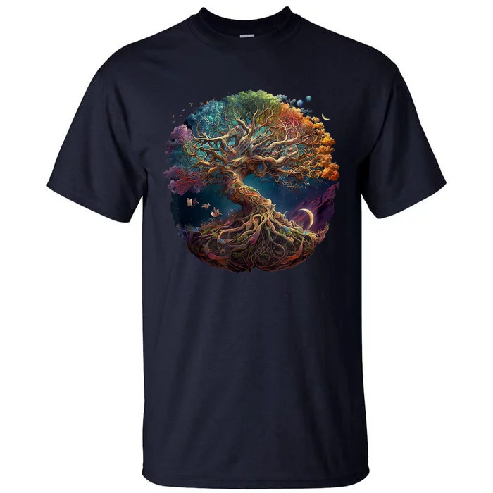 Tree Of Life Gift The Tree Of Life Meditation Tall T-Shirt