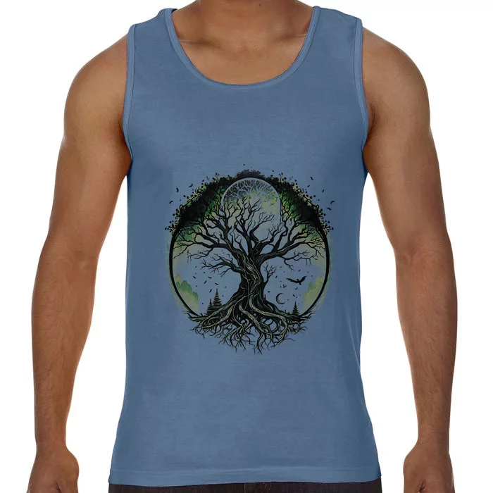 Tree Of Life Under The Moon Connection, Life, Magic, Mystery Comfort Colors® Tank Top