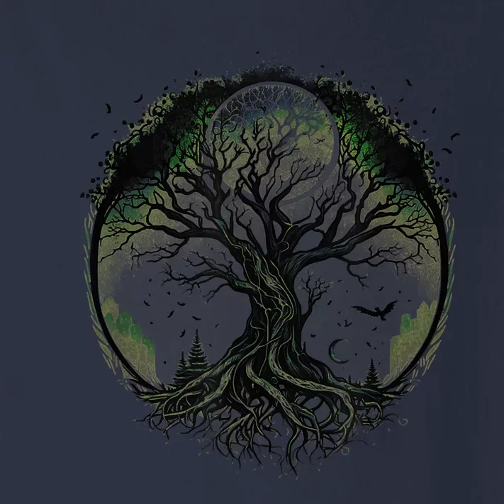 Tree Of Life Under The Moon Connection, Life, Magic, Mystery Toddler Long Sleeve Shirt