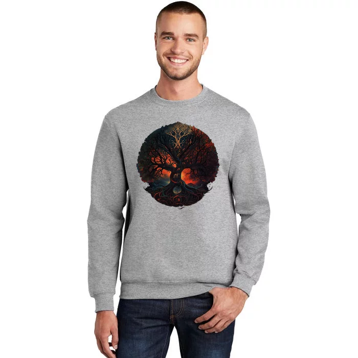 Tree Of Life Gift The Tree Of Life Meditation Tall Sweatshirt