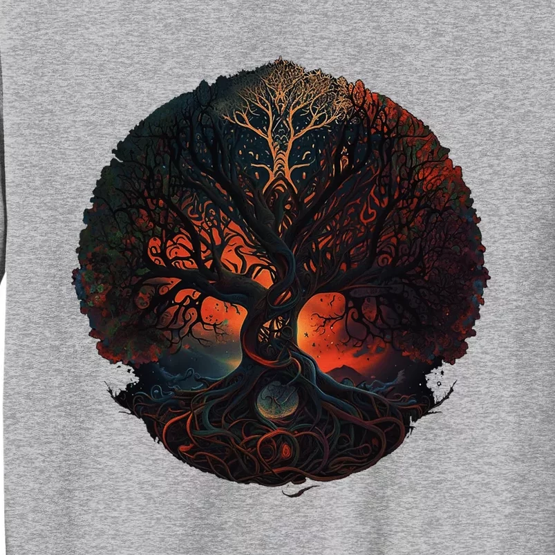 Tree Of Life Gift The Tree Of Life Meditation Tall Sweatshirt